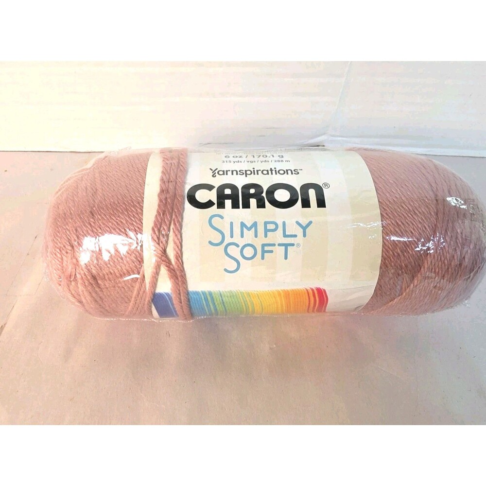 New Caron Simply Soft Yarn 1 Skein  Color Victorian Rose  #9721